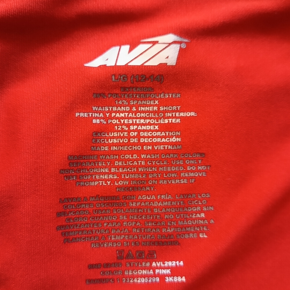 Avia Geonia Pink Athletic Shorts
